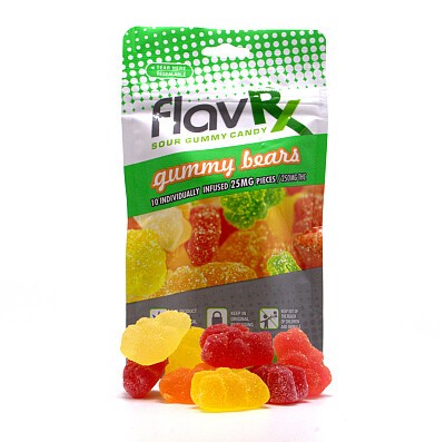 250mg thc infused gummy bears